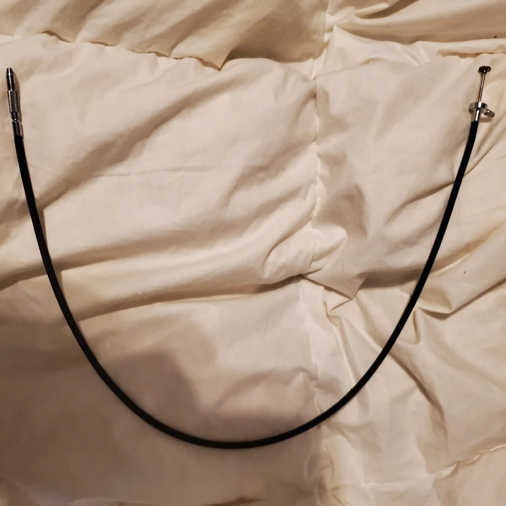 Premium Black Shutter Release Cable for Film Cameras